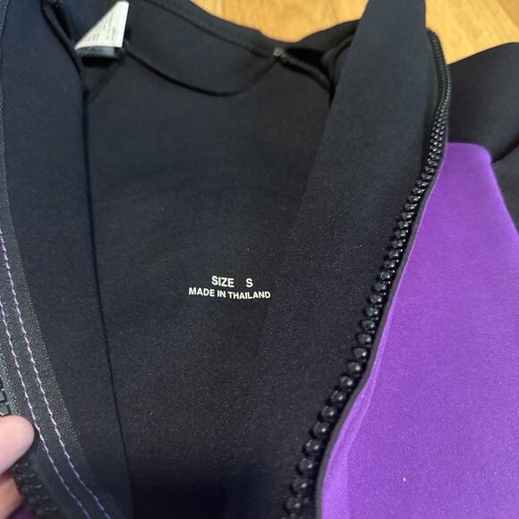 Stearns Kids Small Short Sleeve Wetsuit Purple Child Water Skiing Tubing Snorkel - Picture 7 of 7